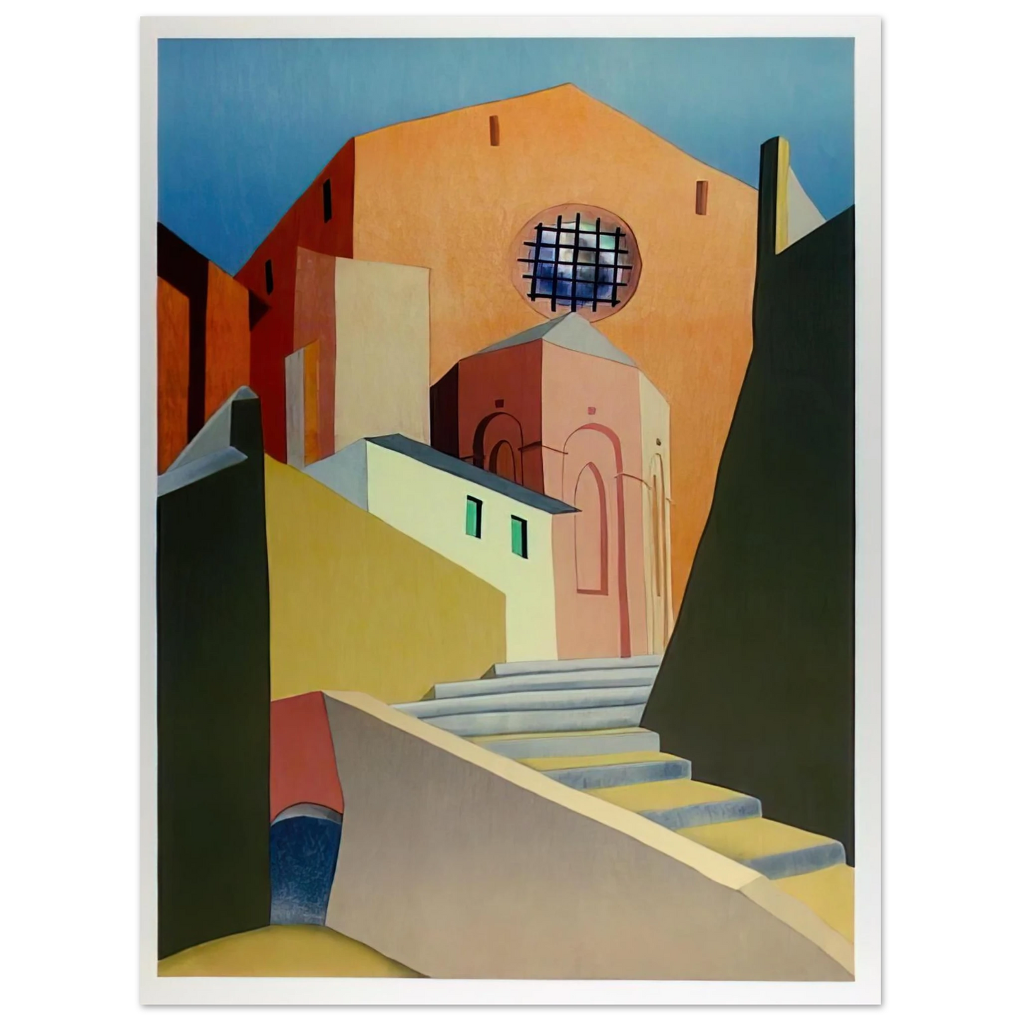 Clarence Holbrook Carter - Sienna - 1979 75x100 cm / 30x40inches Fine Art Poster