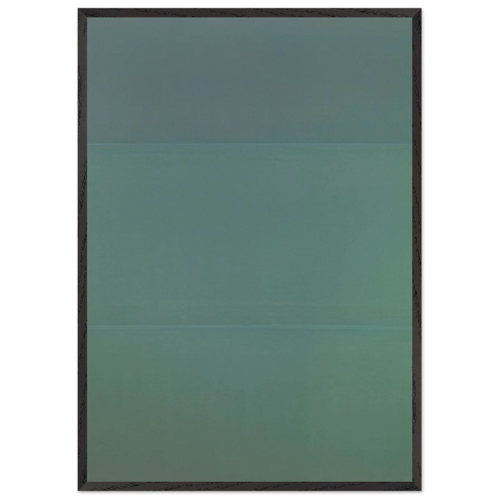 Untitled - 1968 N3 - Blinky Palermo 70x100 cm / 28x40 inches Framed Art Print – Black Wooden Frame