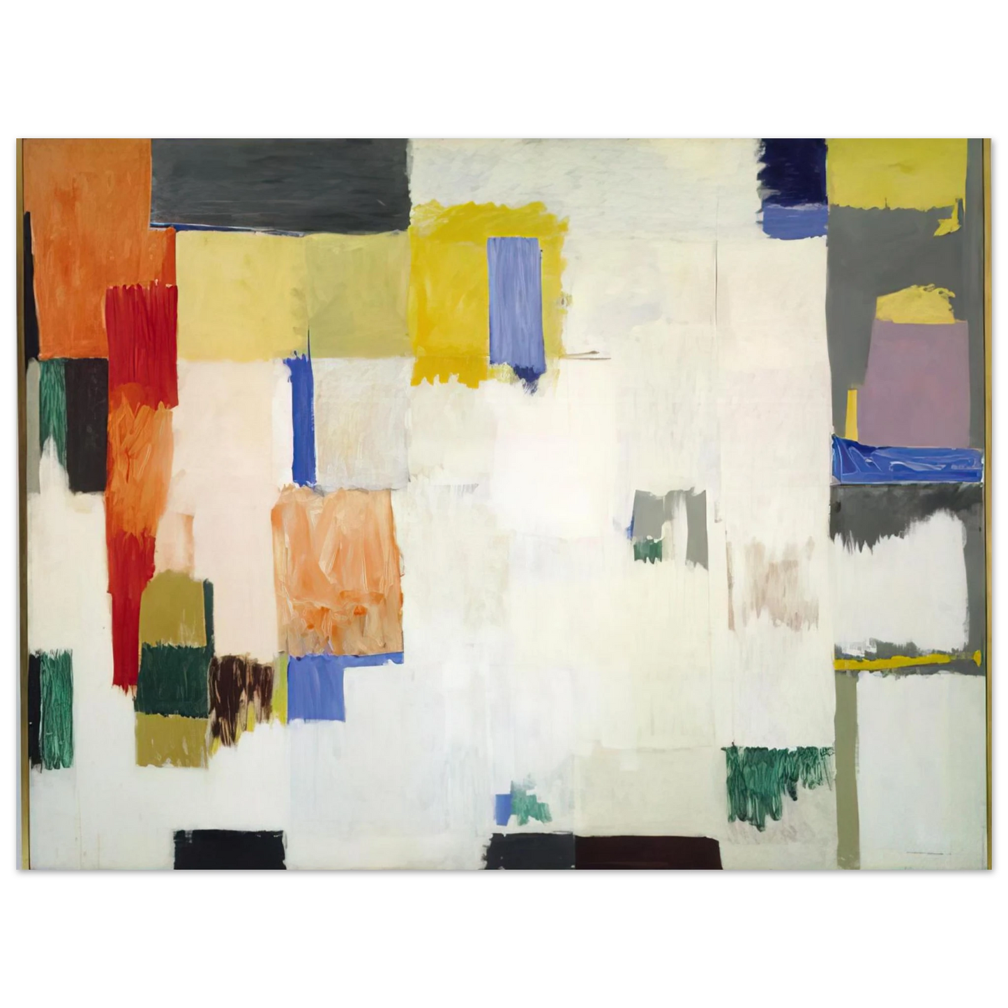 Emil Schumacher - Untitled - 1956 75x100 cm / 30x40inches Fine Art Poster