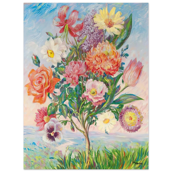 Rene Magritte - FORETHOUGHT 1943 75x100 cm / 30x40inches Fine Art Poster