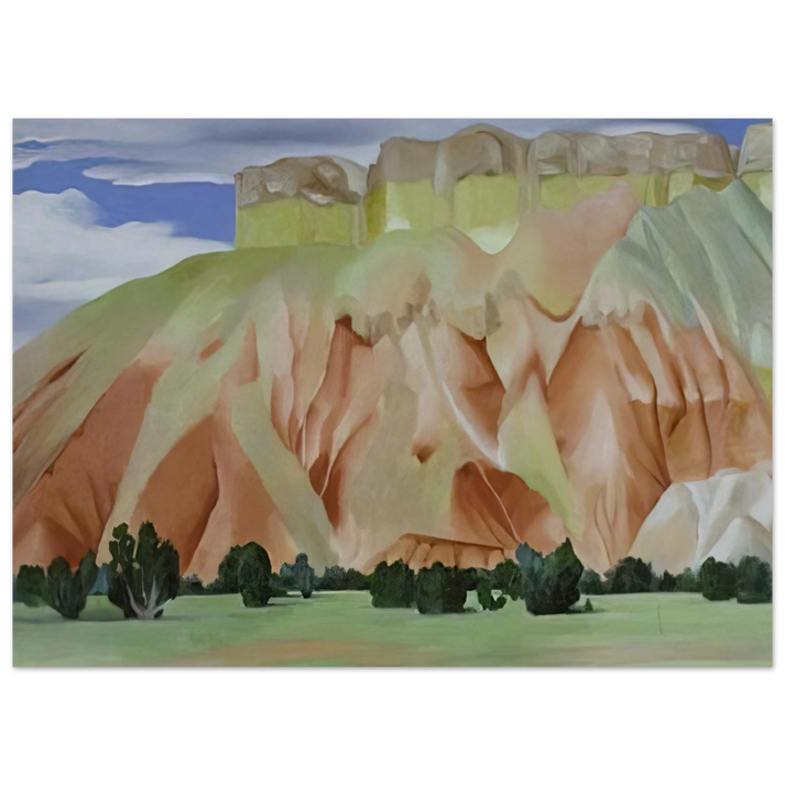 Georgia O'Keeffe - My Backyard Fine Art Poster