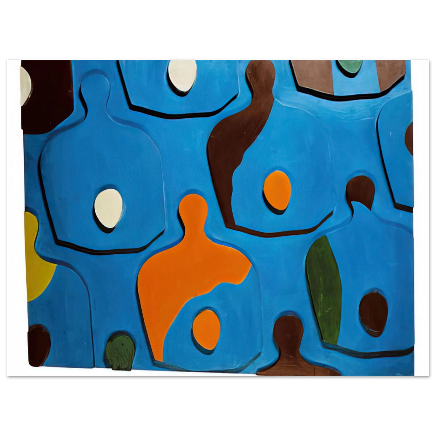 Jean Arp - Еgg Board 75x100 cm / 30x40inches Fine Art Poster
