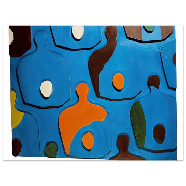 Jean Arp - Еgg Board 75x100 cm / 30x40inches Fine Art Poster