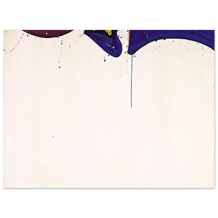 Sam Francis - Untitled SF 64-171 75x100 cm / 30x40inches Fine Art Poster