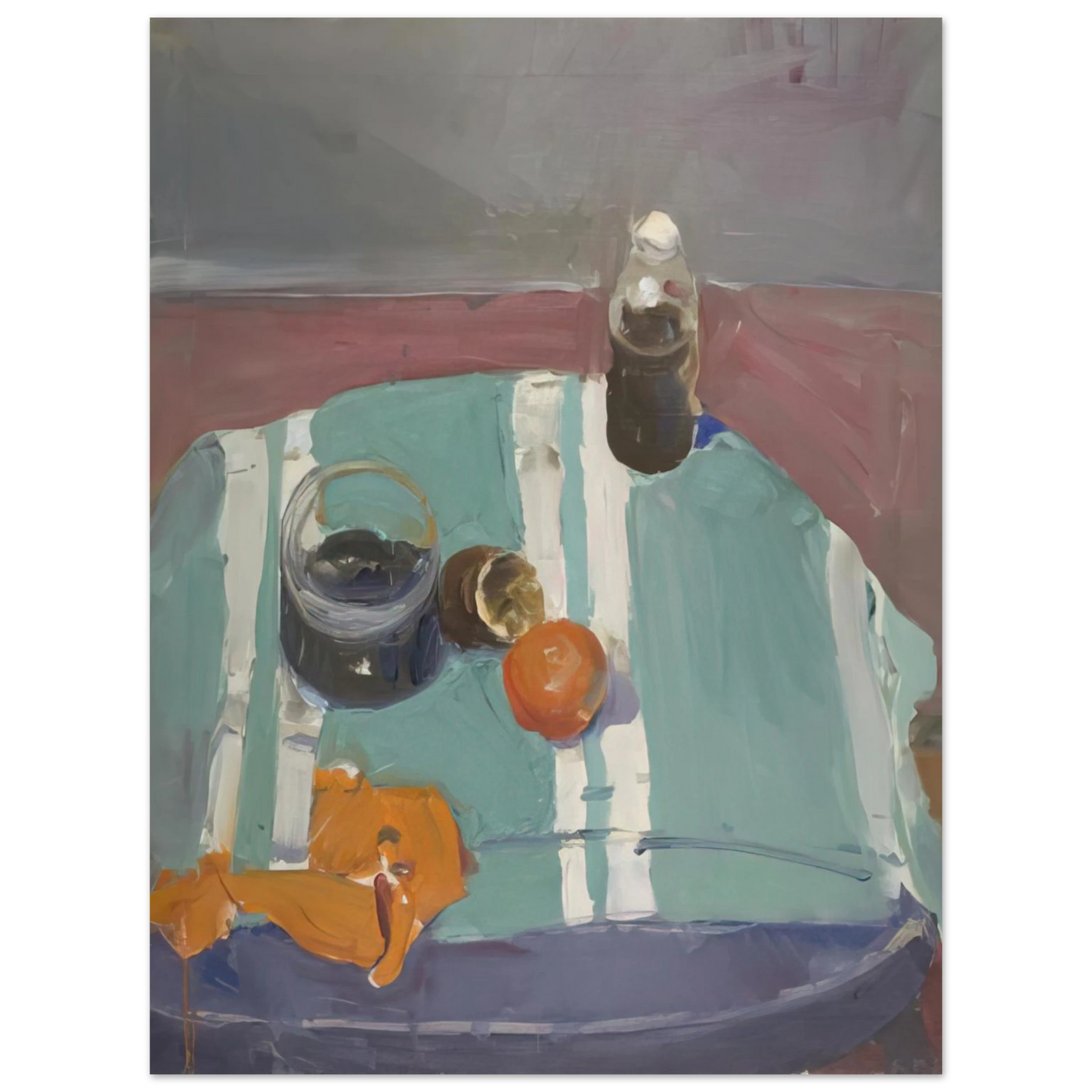 Richard Diebenkorn - Still Life with Orange Peel 75x100 cm / 30x40inches Fine Art Poster