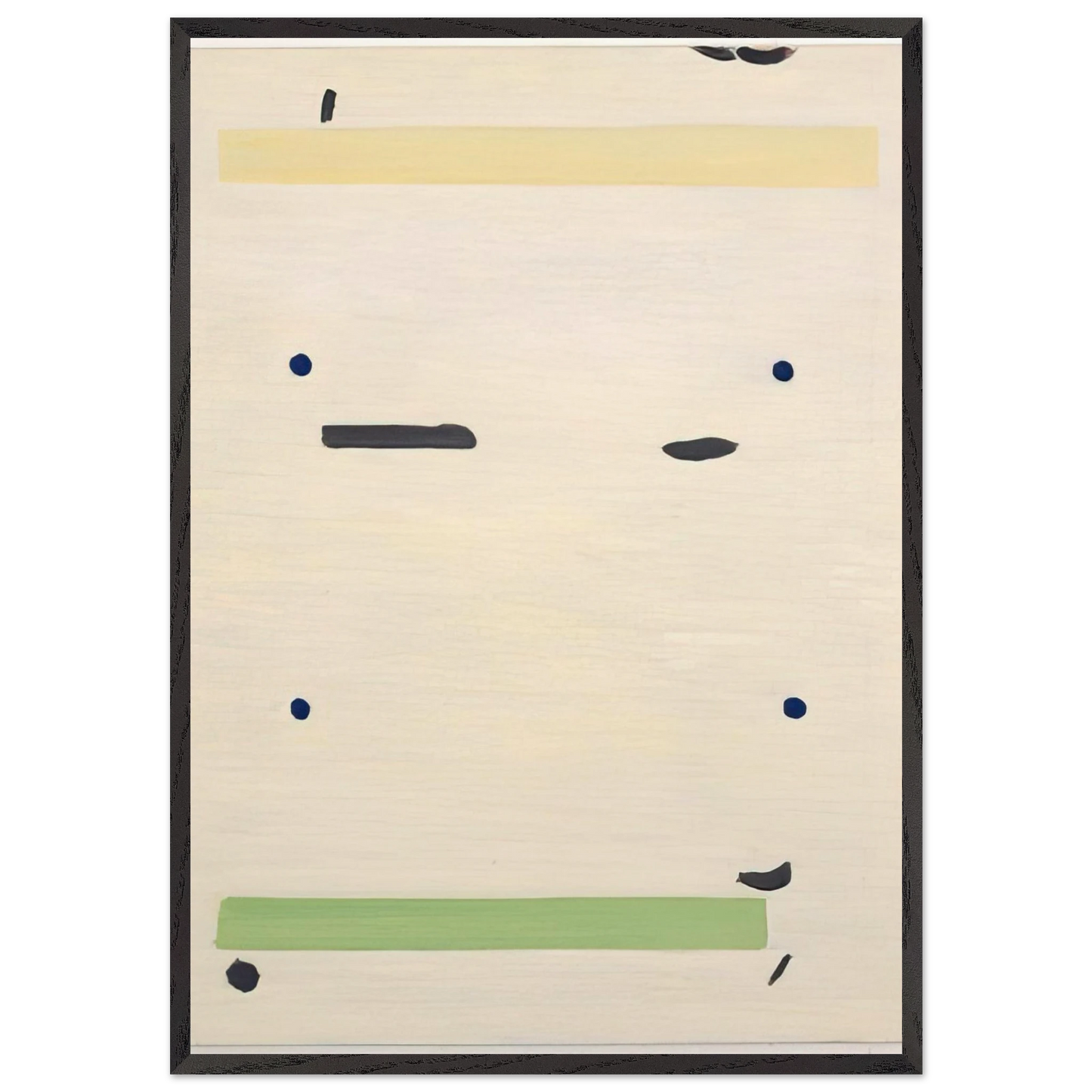 Recover - 2003 N1 - Ralston Crawford 70x100 cm / 28x40 inches Framed Art Print – Black Wooden Frame