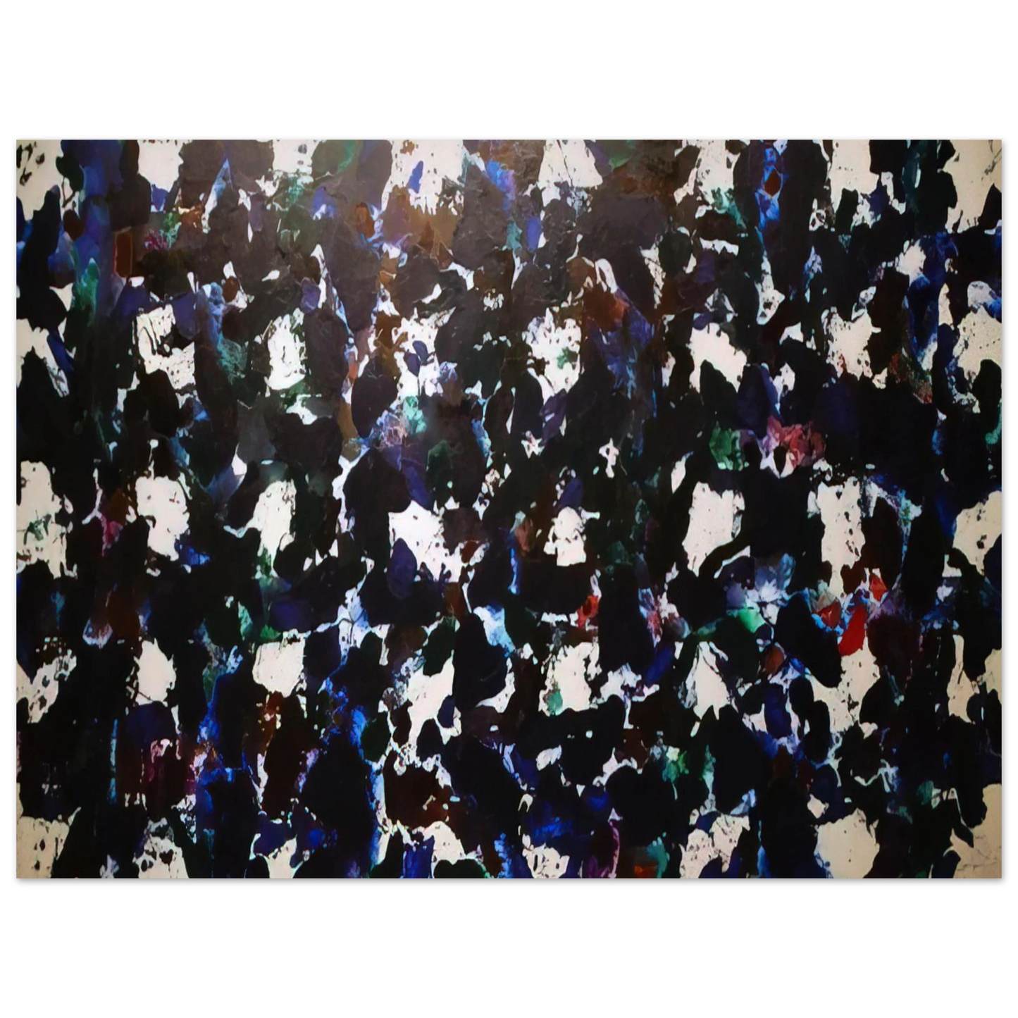 Sam Francis - Free Floating Clouds 75x100 cm / 30x40inches Fine Art Poster