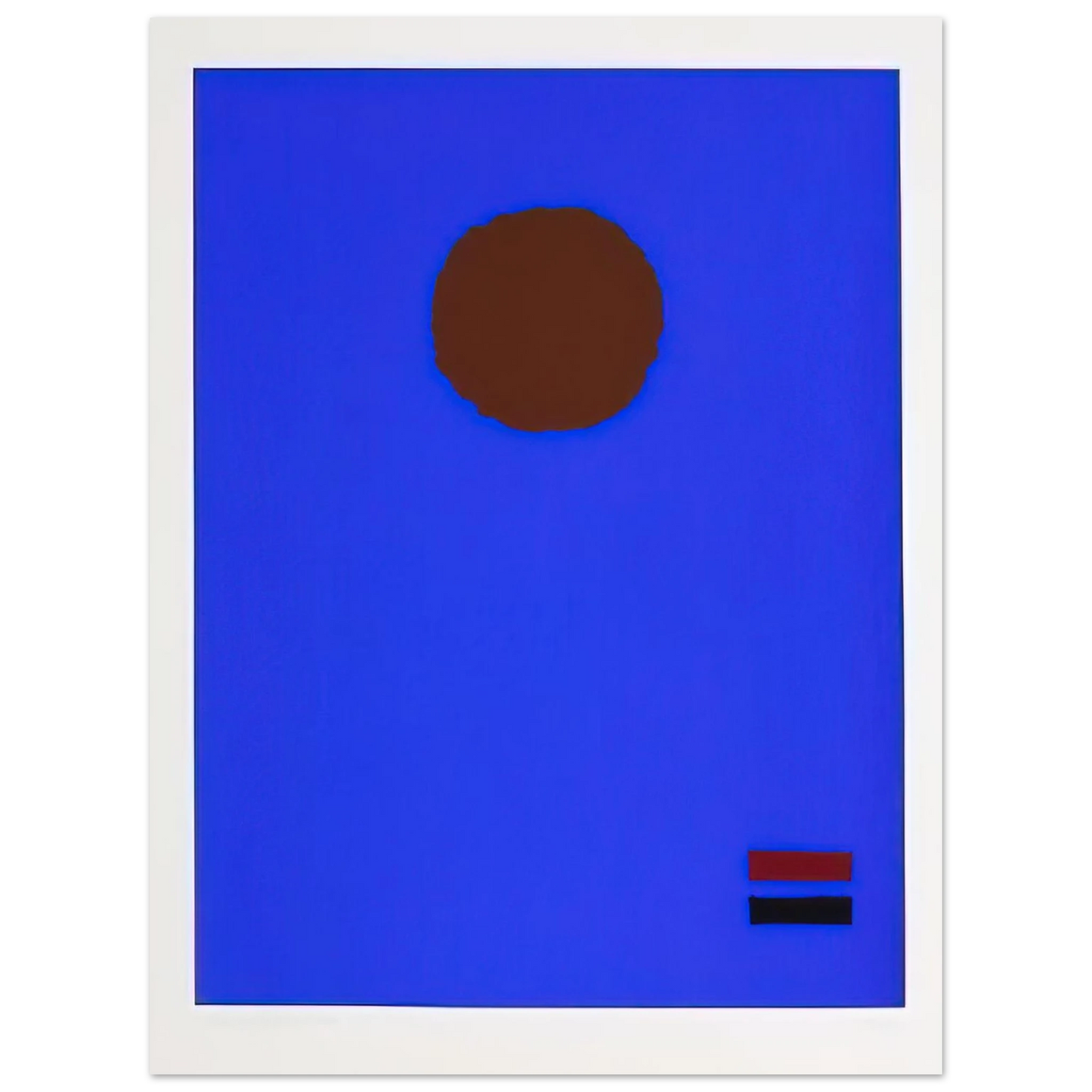 Adolph Gottlieb - Blue Night - 1970 75x100 cm / 30x40inches Fine Art Poster