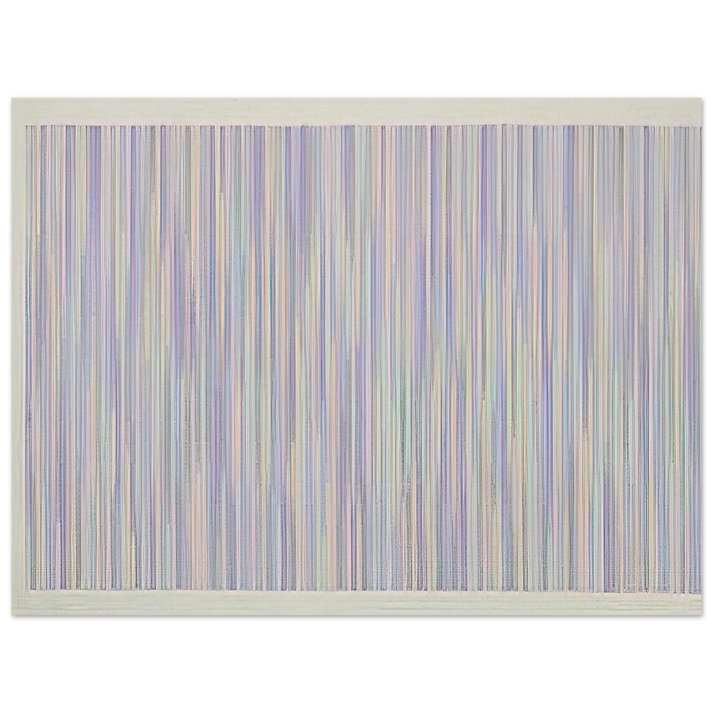 Gene Davis - Pocono - 1984 75x100 cm / 30x40inches Fine Art Poster
