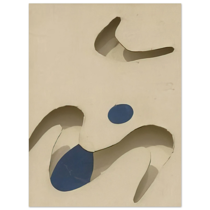 Jean Arp - Moustaches 75x100 cm / 30x40inches Fine Art Poster