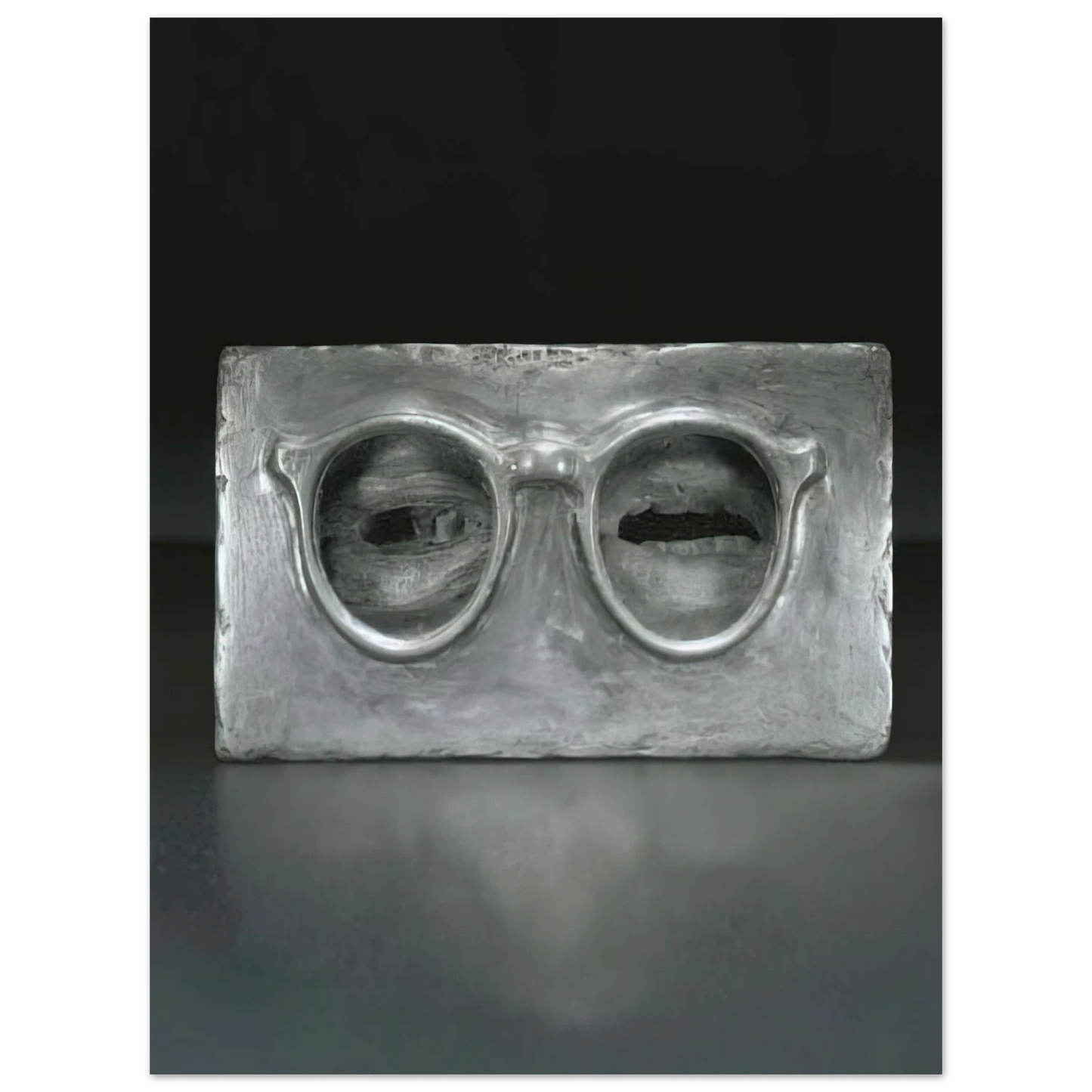 Jasper Johns - THE CRITIC SEES 75x100 cm / 30x40inches Fine Art Poster