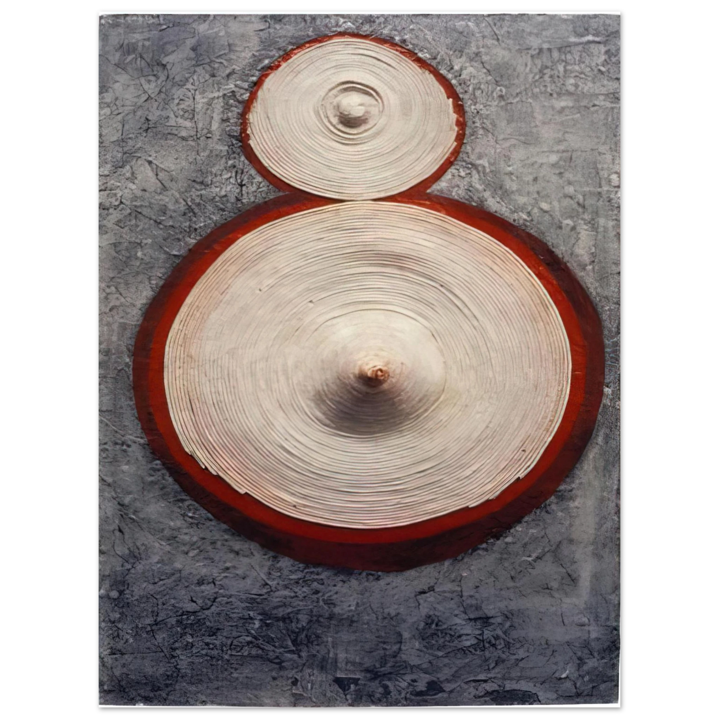 Eva Hesse - RINGAROUND AROSIE 1965 75x100 cm / 30x40inches Fine Art Poster