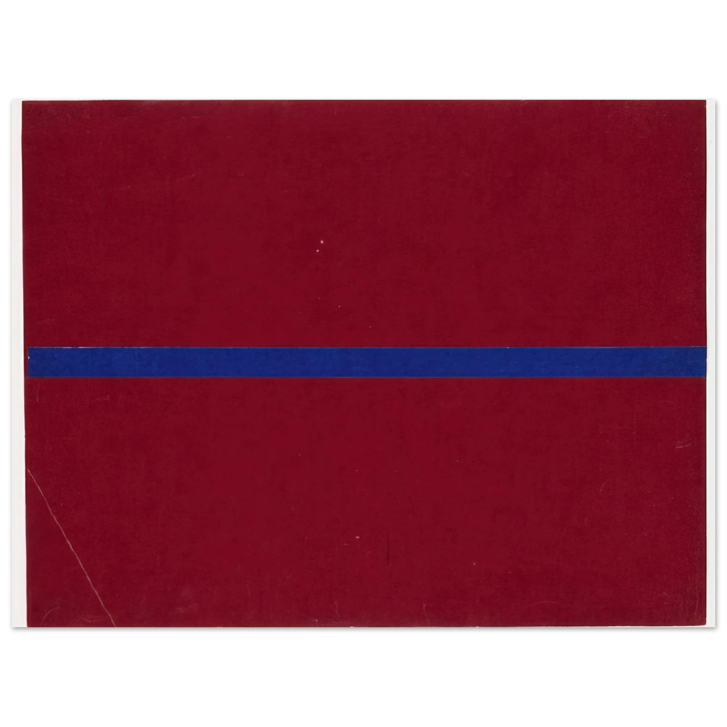 Ellsworth Kelly - Blue and Red from the series Line Form Color 75x100 cm / 30x40inches Fine Art Poster