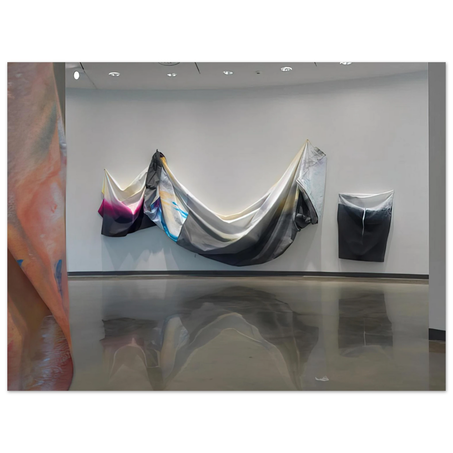 Sam Gilliam - Black Garland 75x100 cm / 30x40inches Fine Art Poster