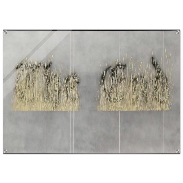 THE FINAL END 1992 - Edward Ruscha Acrylic Print - 70x100 cm / 28x40″ inches