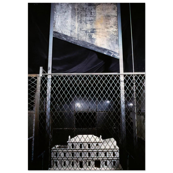CELL CHOISY 1993 - Louise Bourgeois Brushed Aluminum Print - 70x100 cm / 28x40 inches | Louise Bourgeois Aluminum Print | Louise Bourgeois Prints