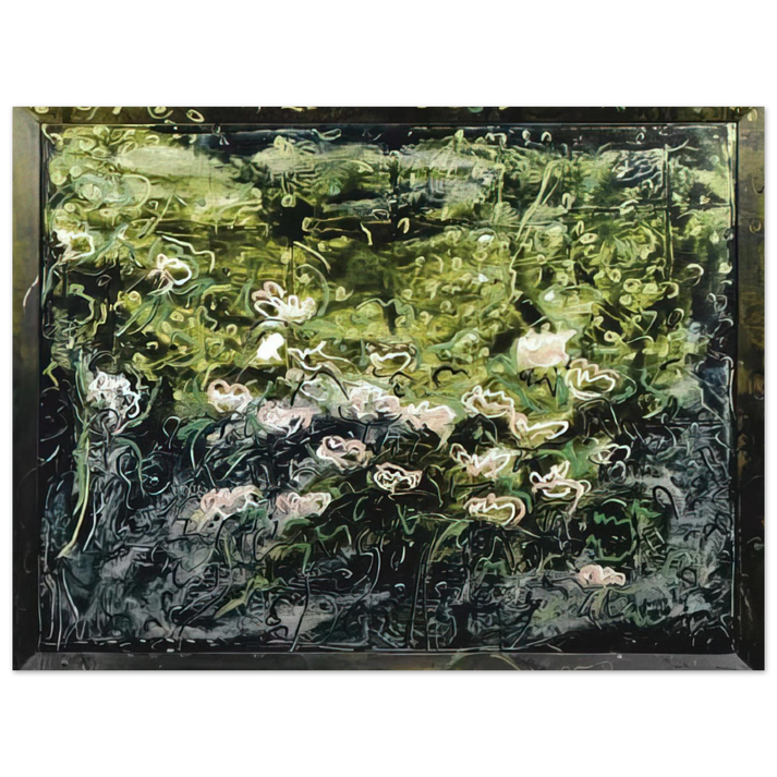 Mario Schifano - Acquatico - Art Informel 75x100 cm / 30x40inches Fine Art Poster