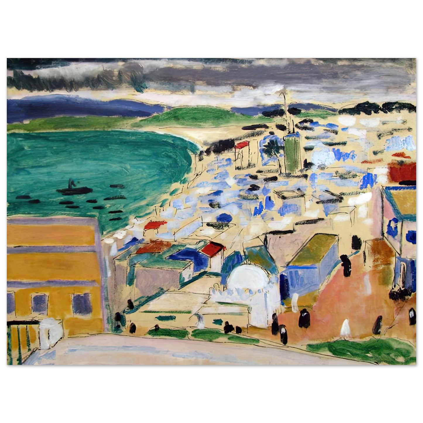 Henri Matisse - THE BAY OF TANGIER 1912 75x100 cm / 30x40inches Fine Art Poster