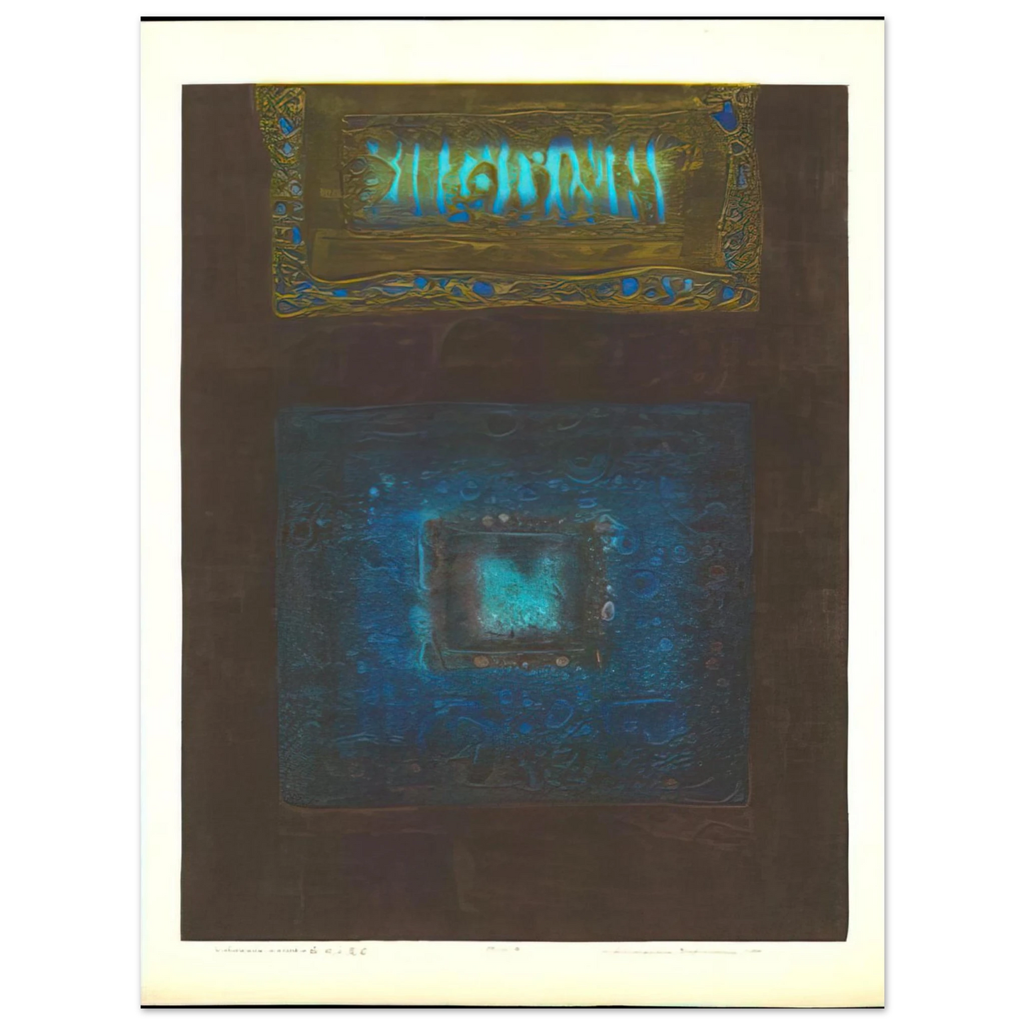 Hiroyuki Tajima - Volcanic Rocks B - 1970 75x100 cm / 30x40inches Fine Art Poster