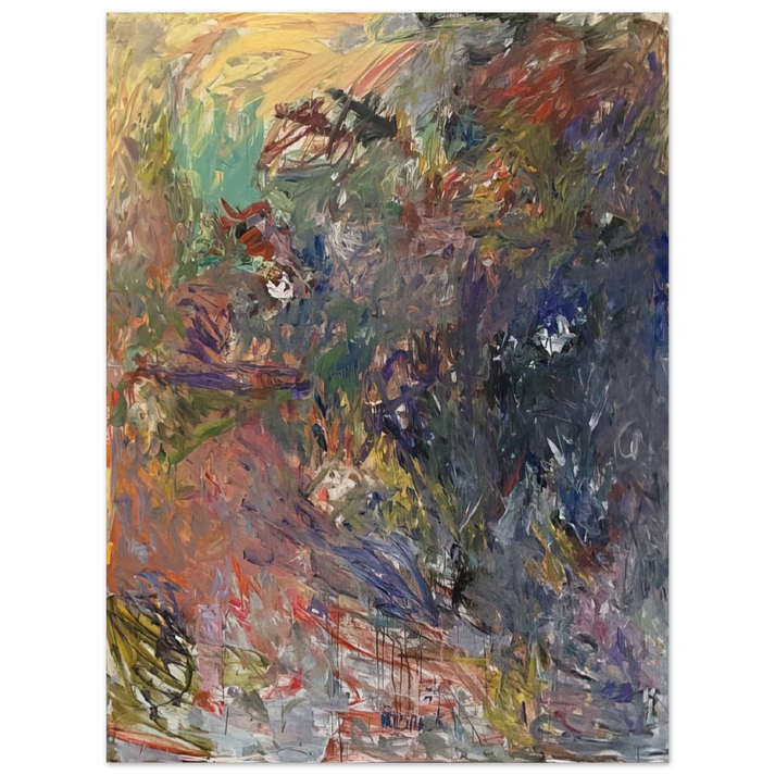Milton Resnick - UNTITLED 1959 75x100 cm / 30x40inches Fine Art Poster