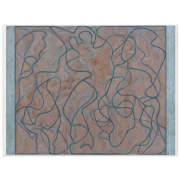 Brice Marden - Polke Letter - 2011 75x100 cm / 30x40inches Fine Art Poster