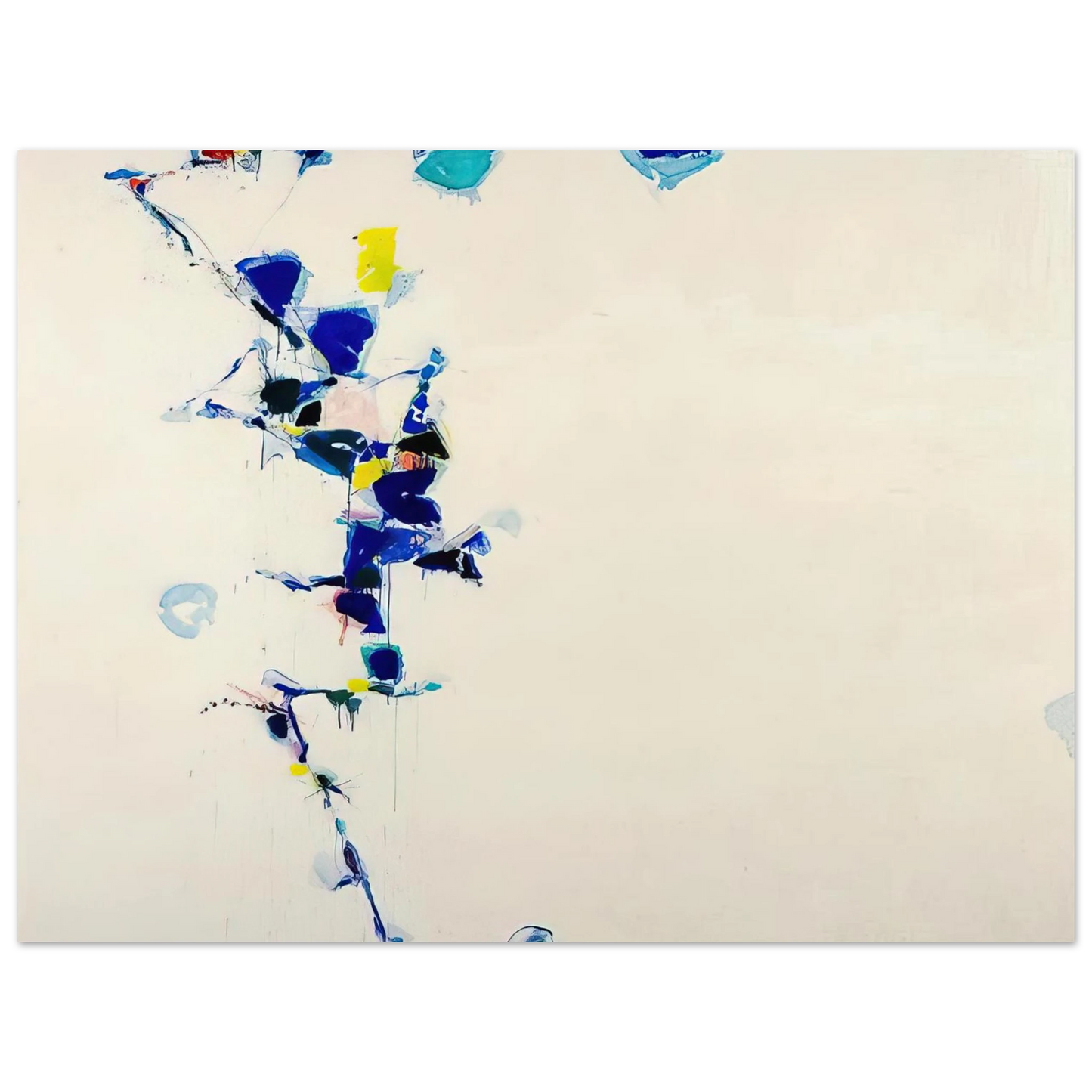 Sam Francis - Toward Disappearance III 75x100 cm / 30x40inches Fine Art Poster