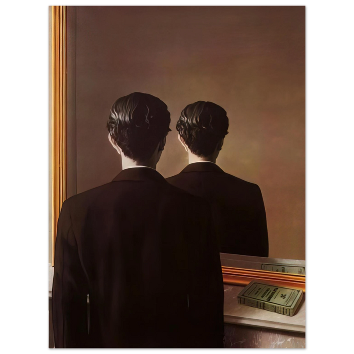 Rene Magritte - NOT TO BE REPRODUCED 1937 75x100 cm / 30x40inches Fine Art Poster