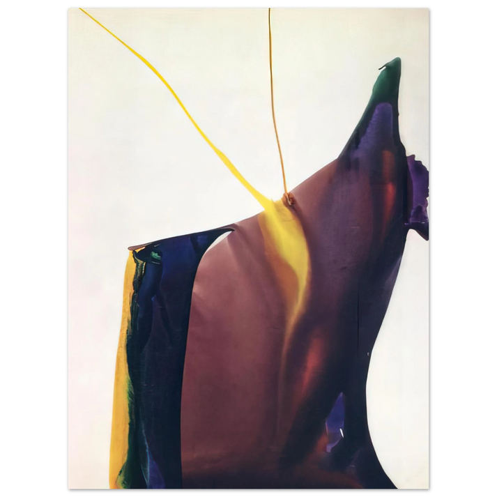 Paul Jenkins - Phenomena Yellow Strike - 1963 75x100 cm / 30x40inches Fine Art Poster