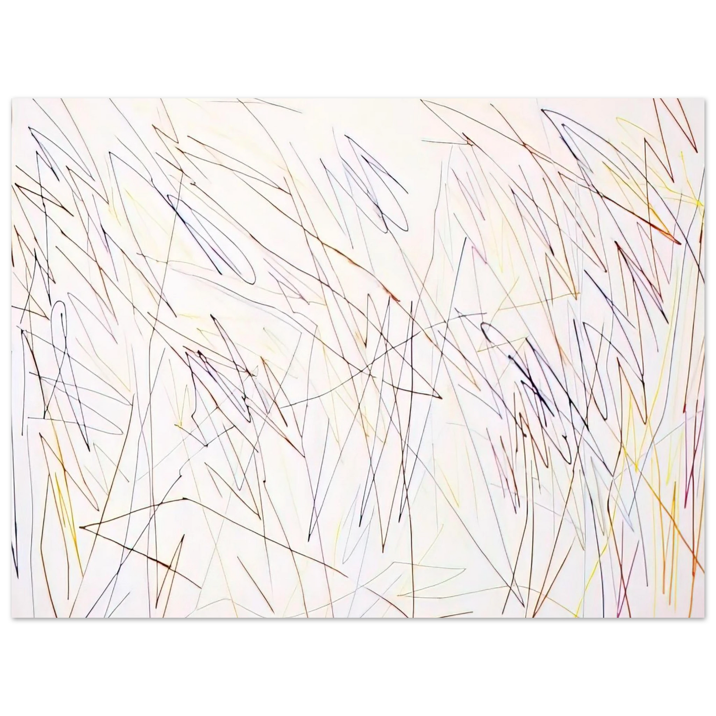 Ronnie Landfield - Iceberg - 1974 75x100 cm / 30x40inches Fine Art Poster