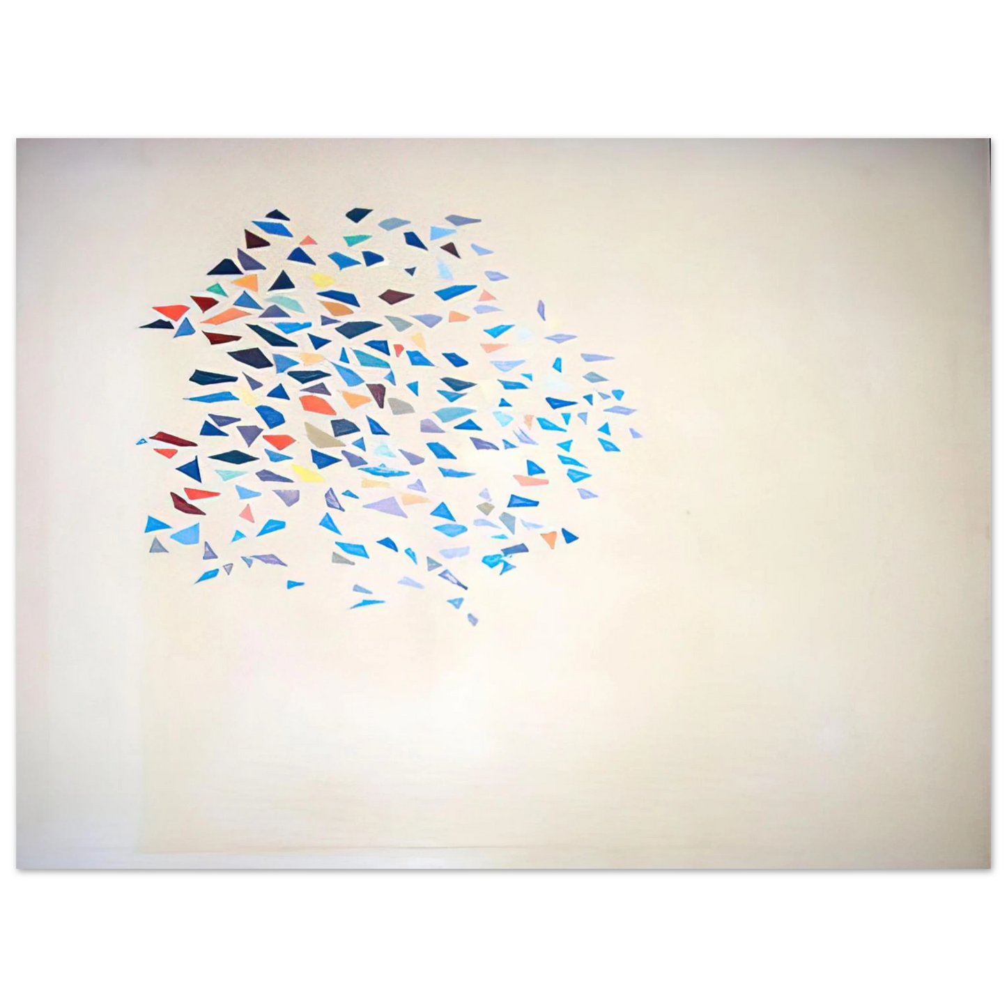 Robert Goodnough - Color Shapes - 1975 75x100 cm / 30x40inches Fine Art Poster