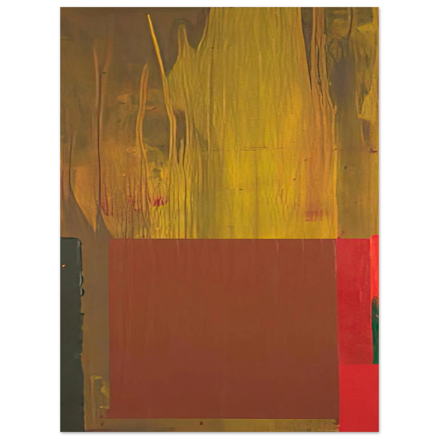 John Hoyland - 25. 4. 69 - 1969 75x100 cm / 30x40inches Fine Art Poster