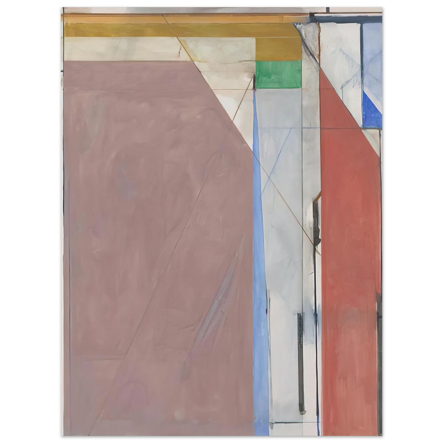 Richard Diebenkorn - Ocean Park #70 75x100 cm / 30x40inches Fine Art Poster