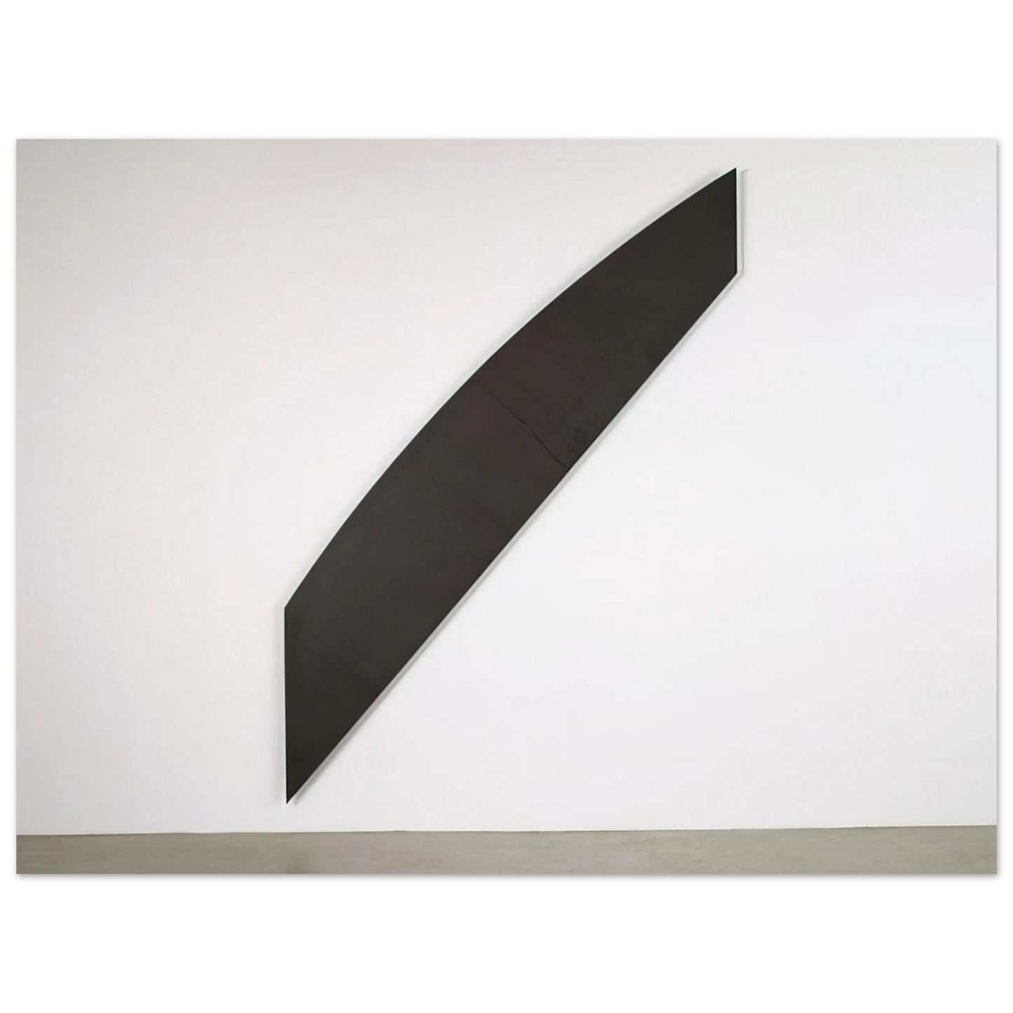 Ellsworth Kelly - Diagonal with Curve IX 75x100 cm / 30x40inches Fine Art Poster