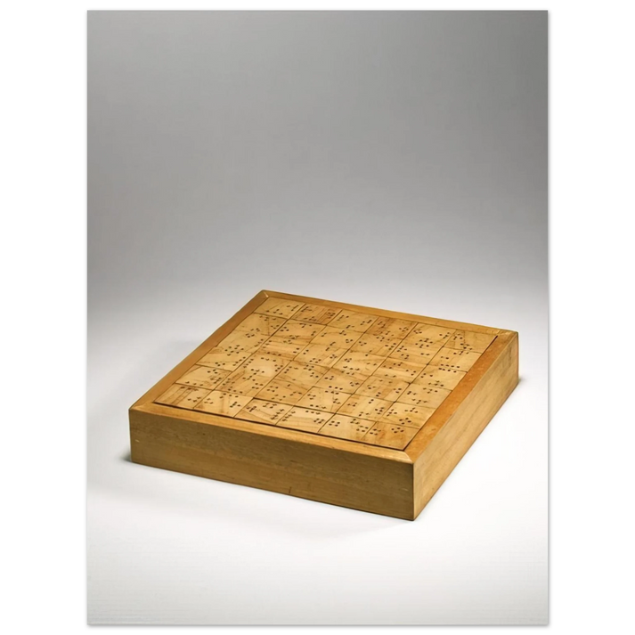 Alighiero Boetti - DAMA 1968 75x100 cm / 30x40inches Fine Art Poster