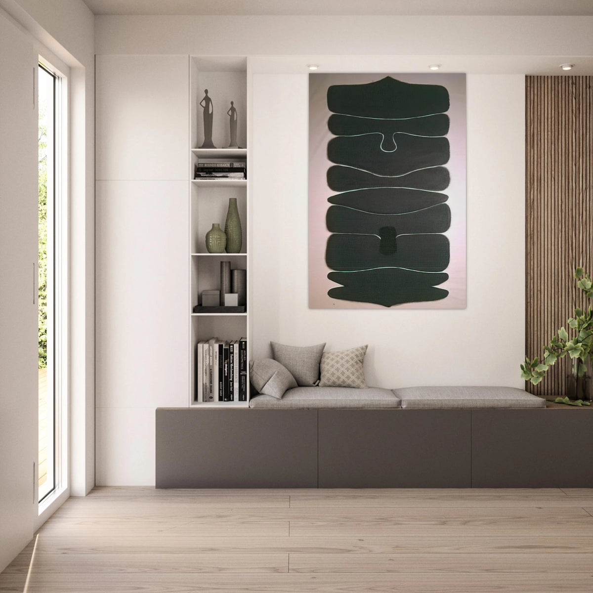 Apollo 1 Ascending Development - 1969 - Victor Pasmore Art Prints - 100x150 cm / 40x60″ inches | Victor Pasmore Poster | Victor Pasmore Prints