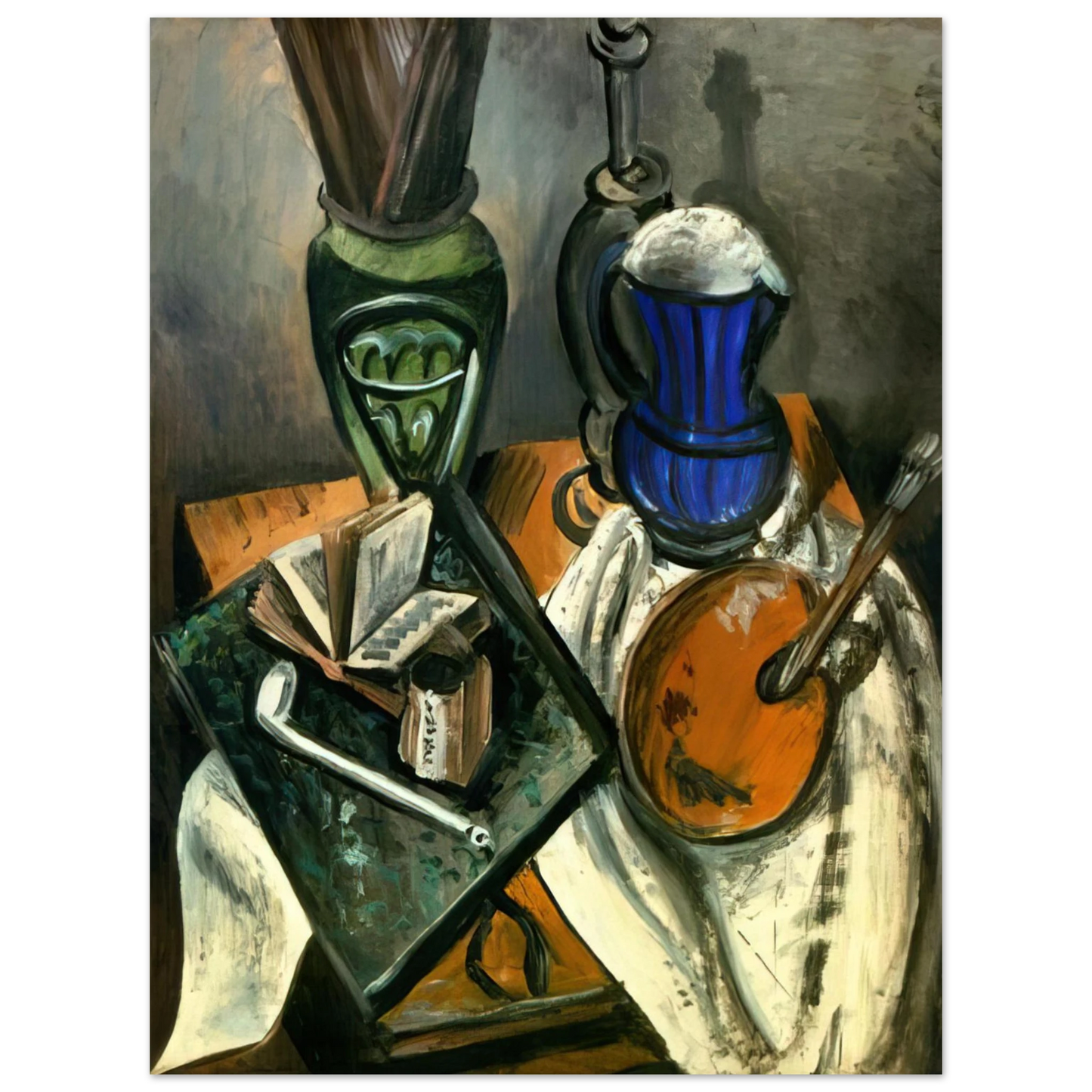 Andre Derain - STILL LIFE 1914 75x100 cm / 30x40inches Fine Art Poster