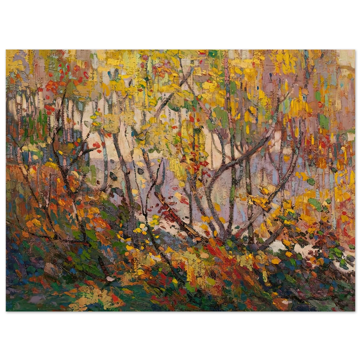 Tom Thomson - OPULENT OCTOBER 1916 75x100 cm / 30x40inches Fine Art Poster