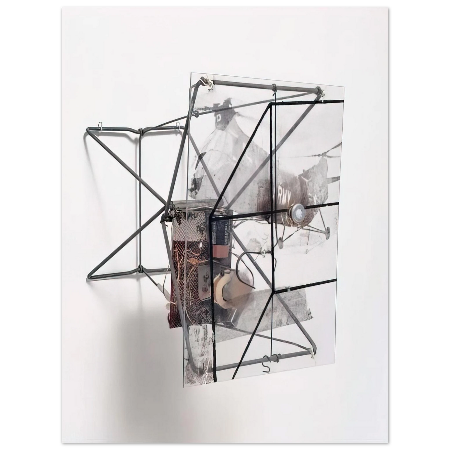 Robert Rauschenberg - DRY CELL 1963 75x100 cm / 30x40inches Fine Art Poster