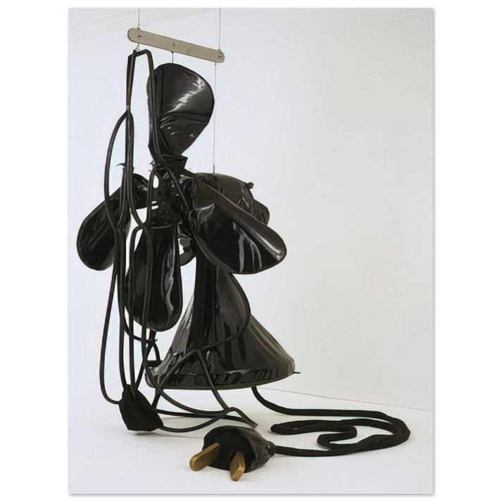 Claes Oldenburg - GIANT SOFT FAN 1967 75x100 cm / 30x40inches Fine Art Poster
