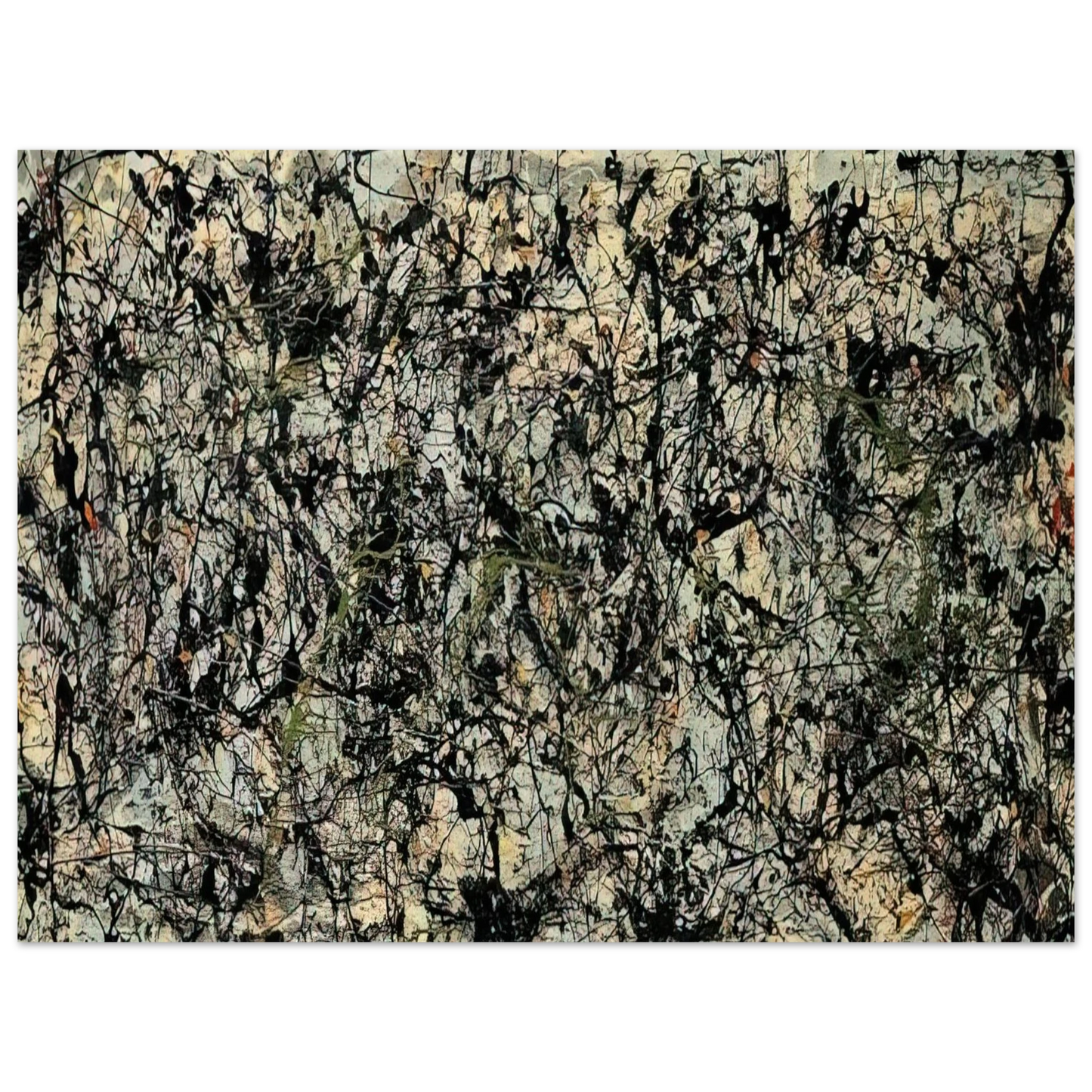 Jackson Pollock - LUCIFER 1947 75x100 cm / 30x40inches Fine Art Poster
