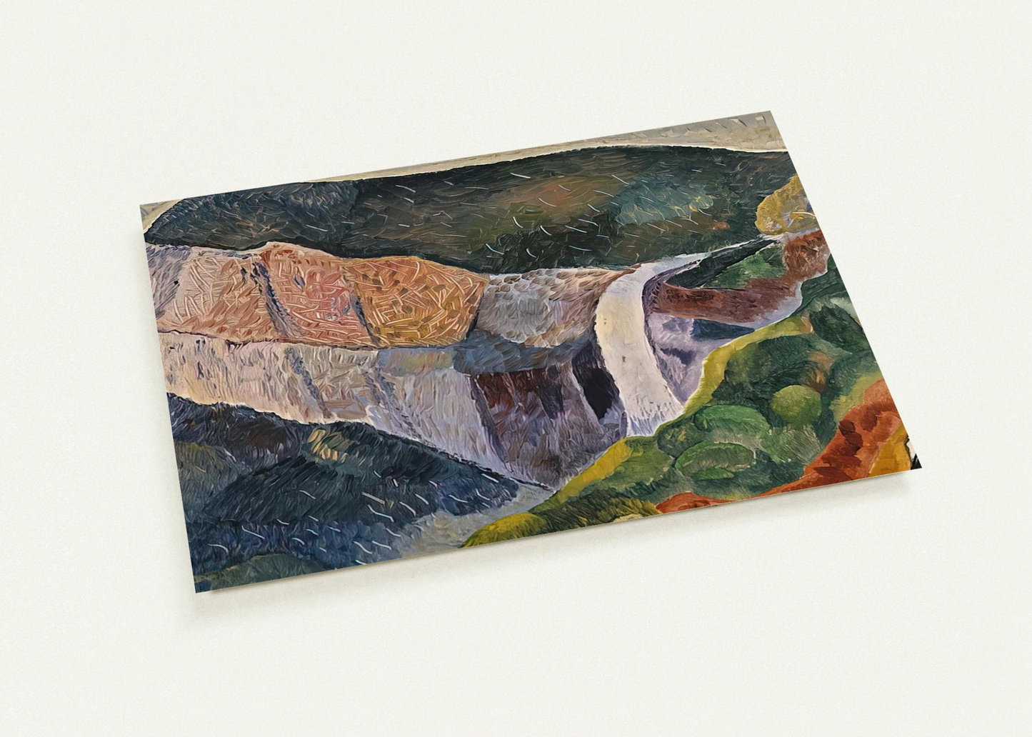 Govett's Leap - 1933 By Grace Cossington Smith Pack of 10 Post Cards | Grace Cossington Smith Post Cards | A6 (10.5 x 14.8 cm) - 4.1 x 5.8 inches