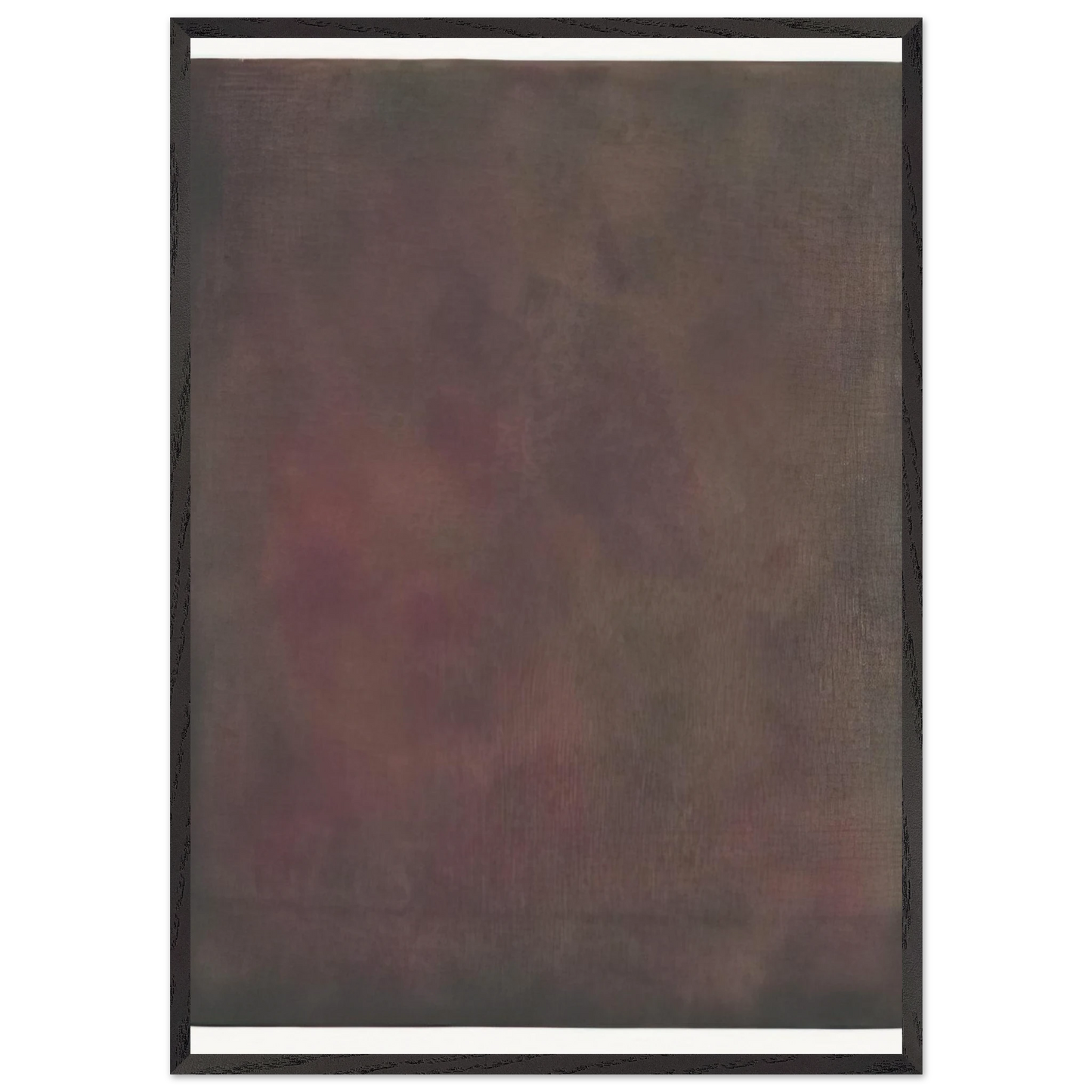 UNTITLED FARBRAUMK RPER 1978 - Gotthard Graubner 70x100 cm / 28x40 inches Framed Art Print – Black Wooden Frame