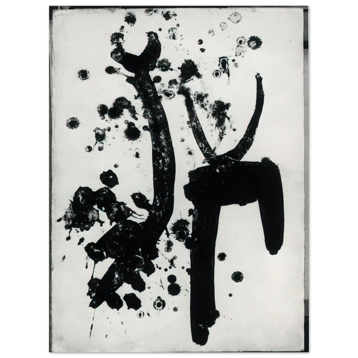 Hans Hartung - Untitled T1938-31 - 1938 75x100 cm / 30x40inches Fine Art Poster