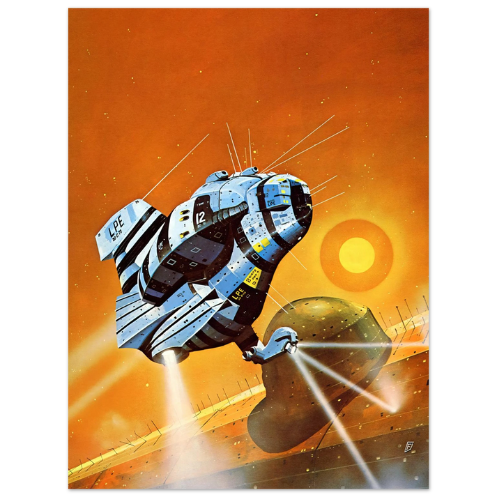 Chris Foss - Chris Foss 75x100 cm / 30x40inches Fine Art Poster