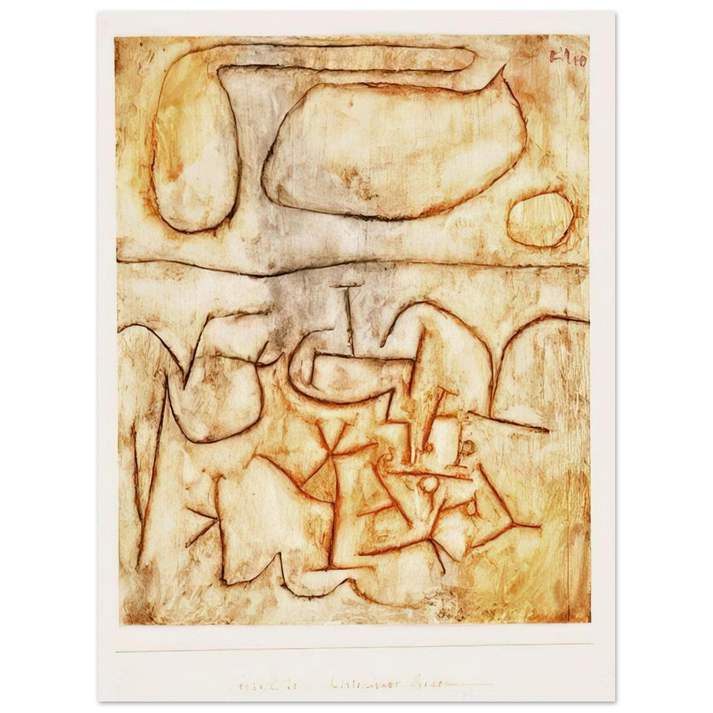 Paul Klee - HISTORIC GROUND 1939 75x100 cm / 30x40inches Fine Art Poster