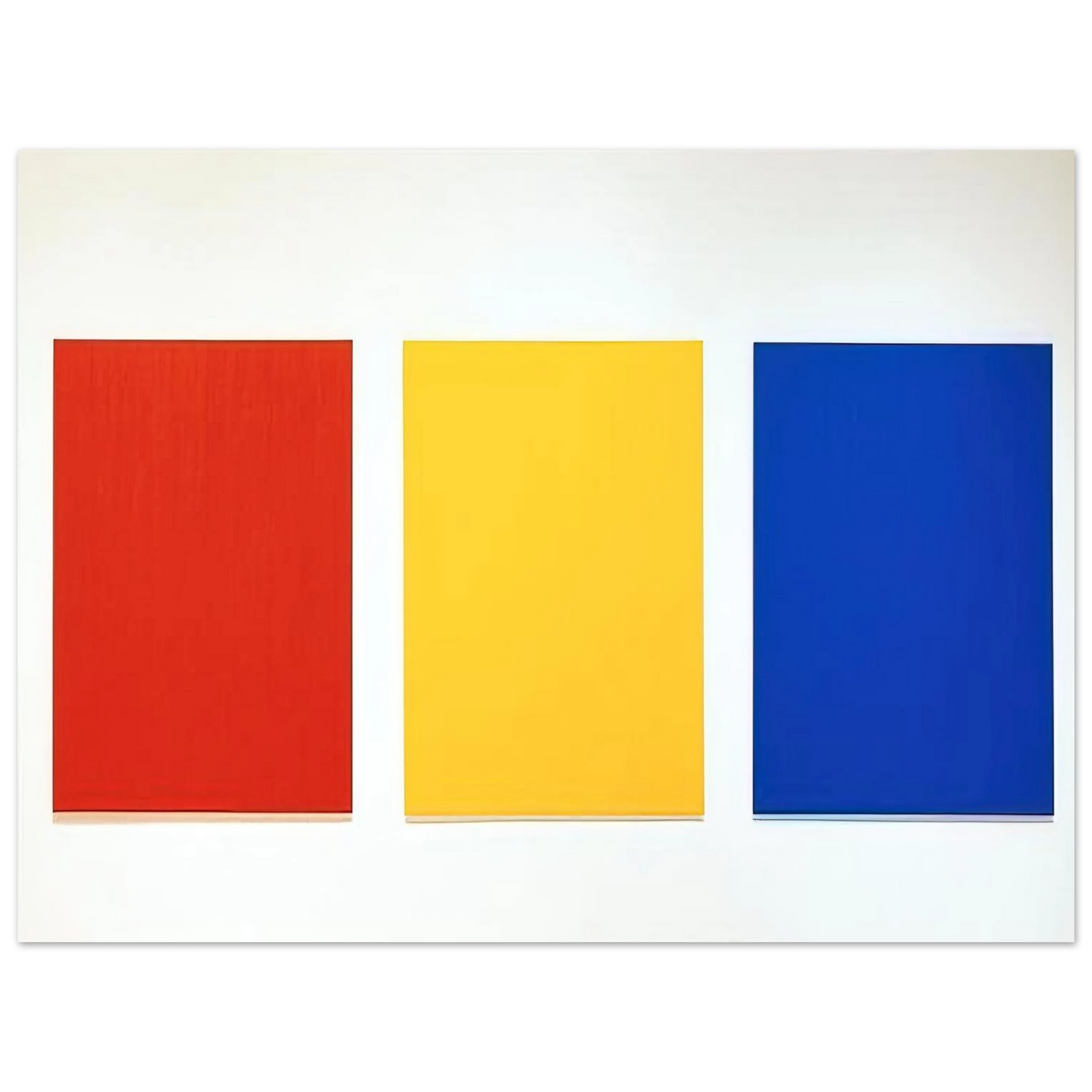 Ellsworth Kelly - Red Yellow Blue III 75x100 cm / 30x40inches Fine Art Poster