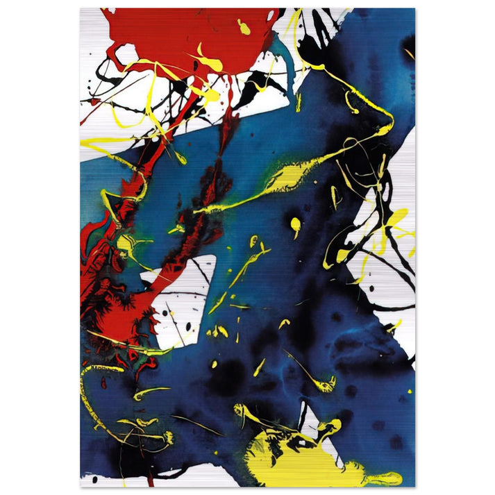 Untitled SFP94-143 SFF 1813 - Sam Francis Brushed Aluminum Print - 70x100 cm / 28x40 inches | Sam Francis Aluminum Print | Sam Francis Prints