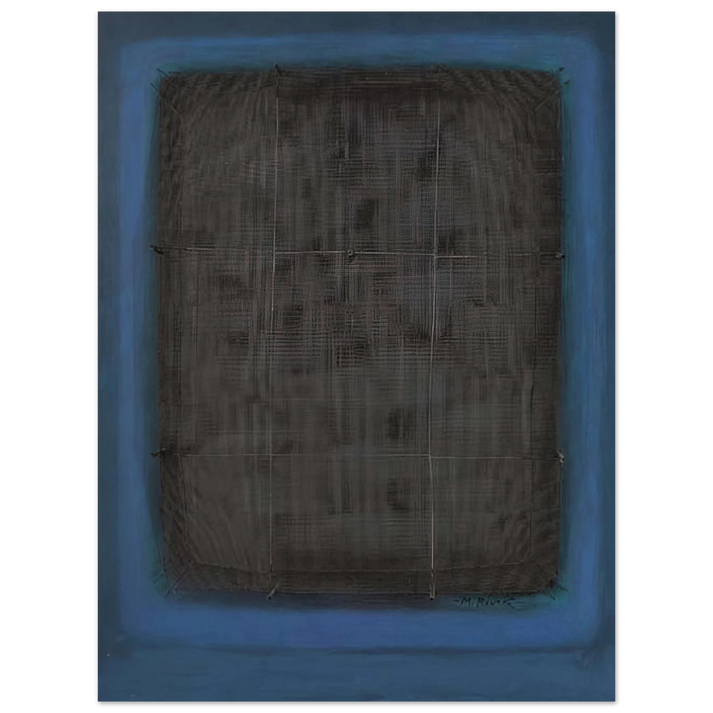 Manuel Rivera - Espejo sin tiempo No.1 - Art Informel 75x100 cm / 30x40inches Fine Art Poster