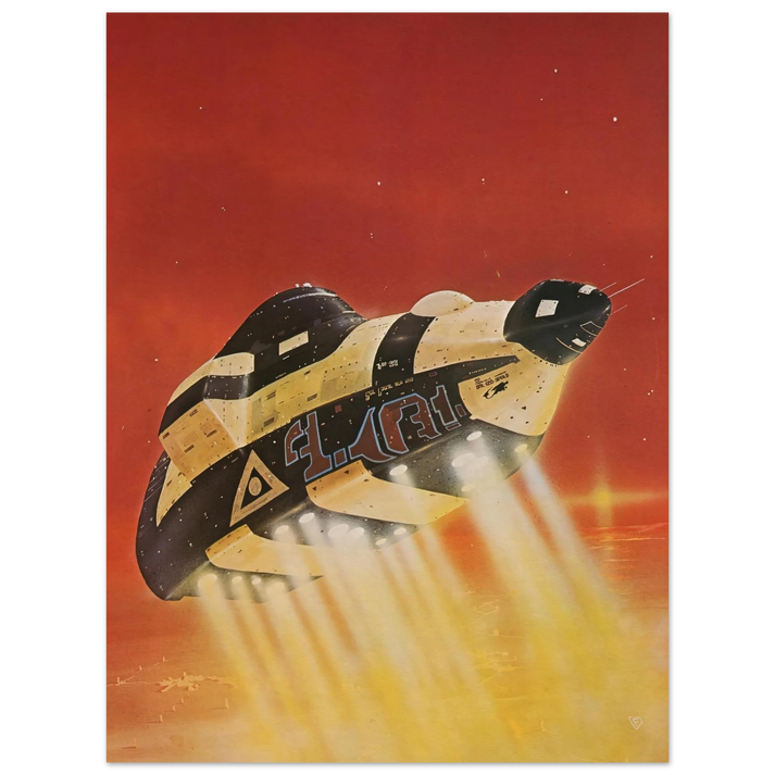 Chris Foss - Chris Foss 75x100 cm / 30x40inches Fine Art Poster