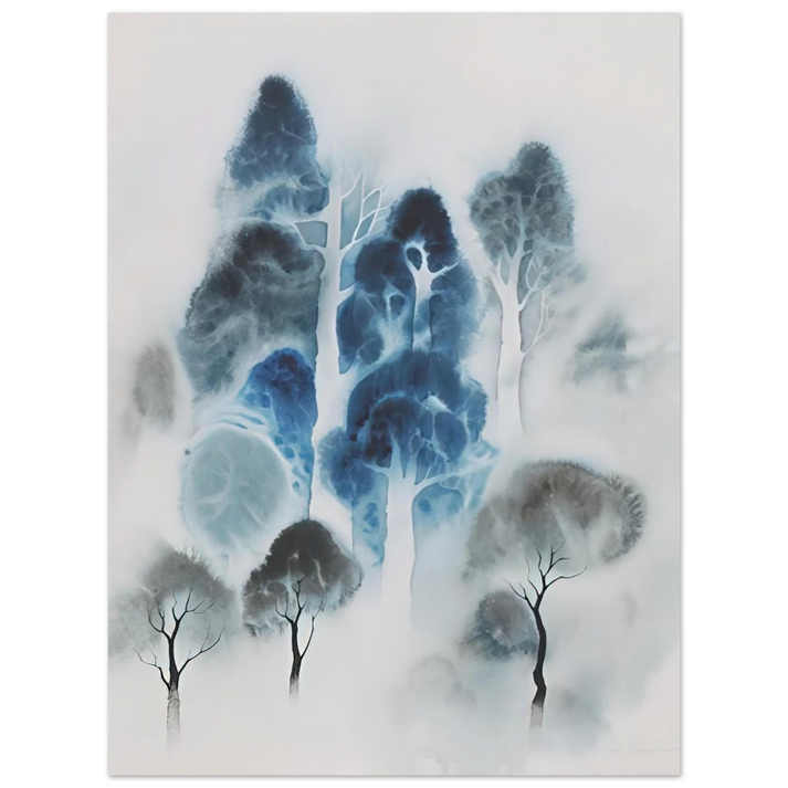 Eyvind Earle - Woodland 75x100 cm / 30x40inches Fine Art Poster